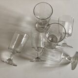 6 campaign glasses on foot, 19th