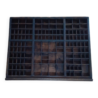 Printing rack for shelf