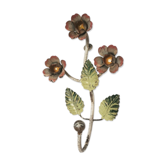 Antique metal floral hook