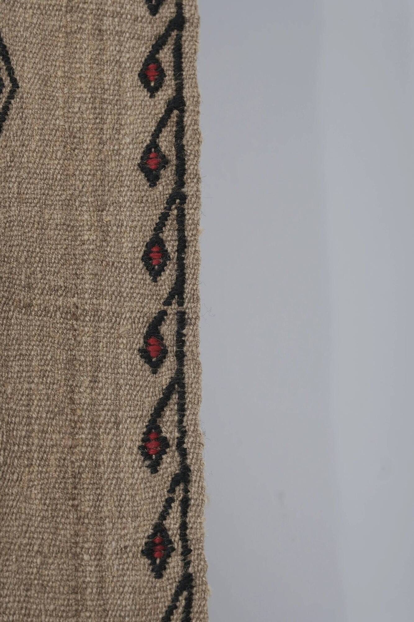 Vintage Turkish hallway rug 55x376 cm