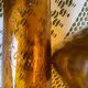 Antique amber bottles