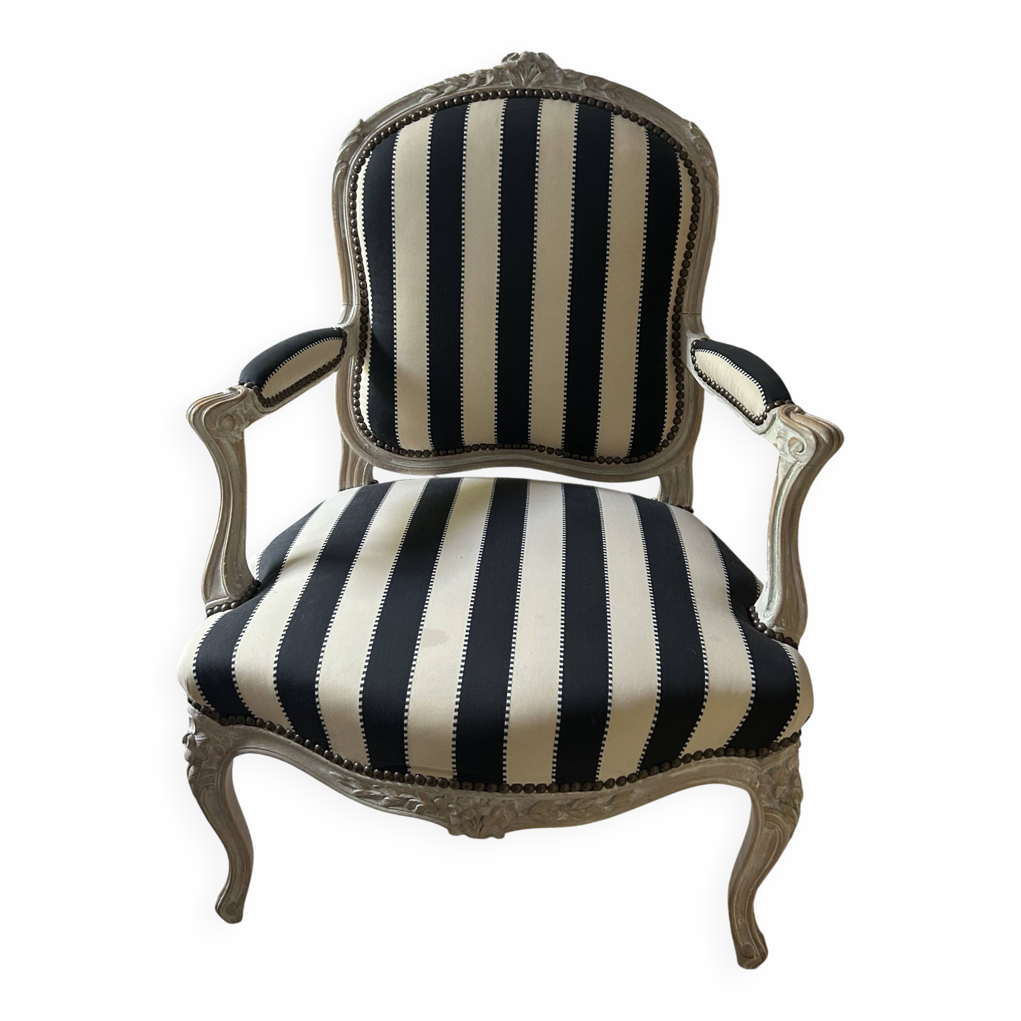 2 Louis XV style armchairs