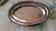 Oval silver dish