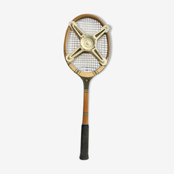 Raquette de tennis fabrication Popula années 60