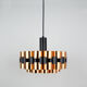 Danish vintage pendant lamp by Werner Schou, Coronell Elektro, 1960s