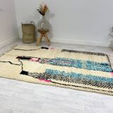 Handmade Moroccan Berber carpet 253 x 155 CM