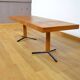 Grande Table Basse Vintage en Bois & Métal 1960