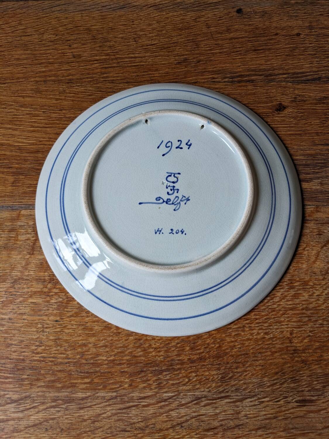 Decorative plate Delft 1924