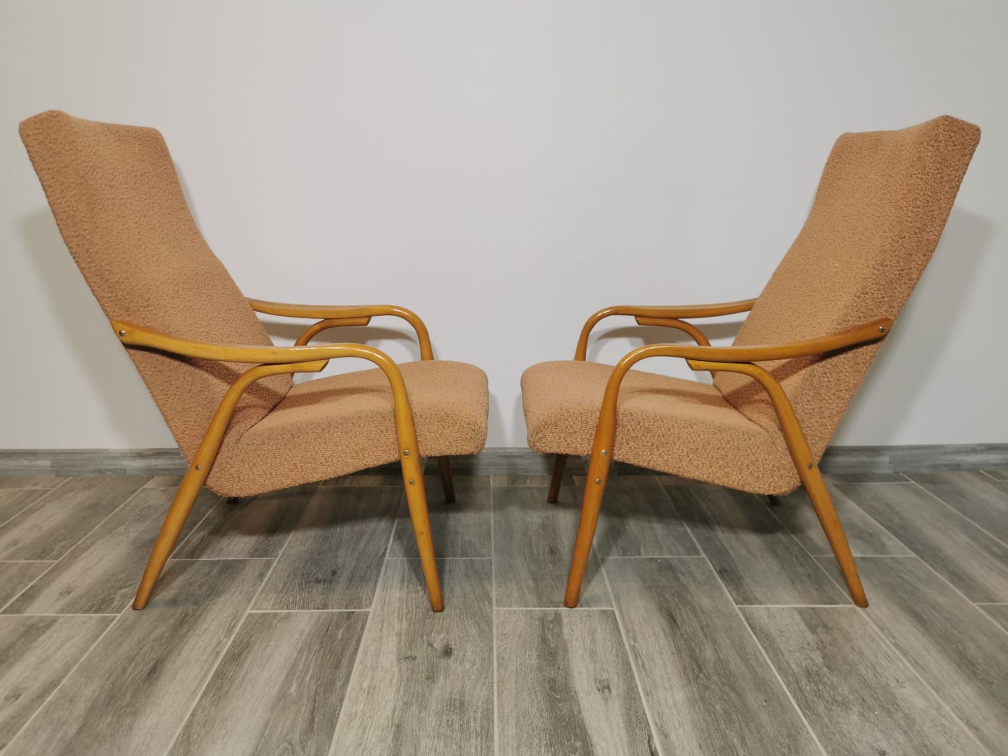 Lounge chairs by Antonin Suman