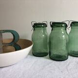 Old jar with stirrups - 3/4 liter