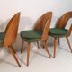 Ensemble de 4 chaises à manger par Antonín Šuman, années 1960