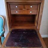 19th century pitch pine weekly style secretary
