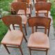 Set of 10 Thonet bistro chairs