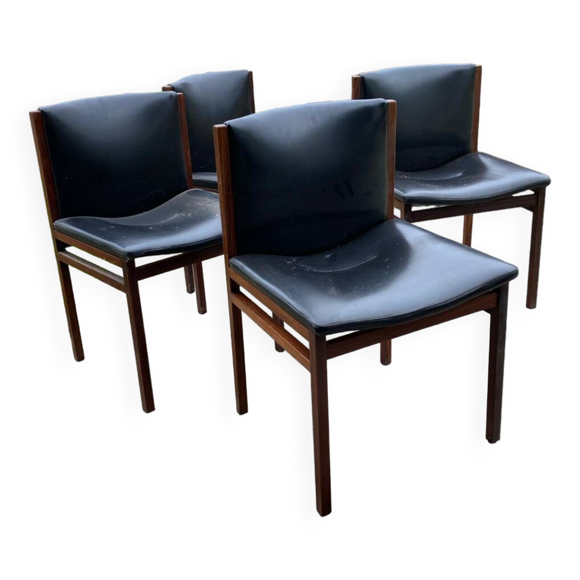 4 vintage Tito Agnoli chairs