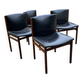 4 vintage Tito Agnoli chairs