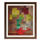 Old abstract pixel painting