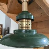 Industrial metal and brass lighting