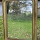 Antique Louis Philippe mirror, slightly demercurized, as is.