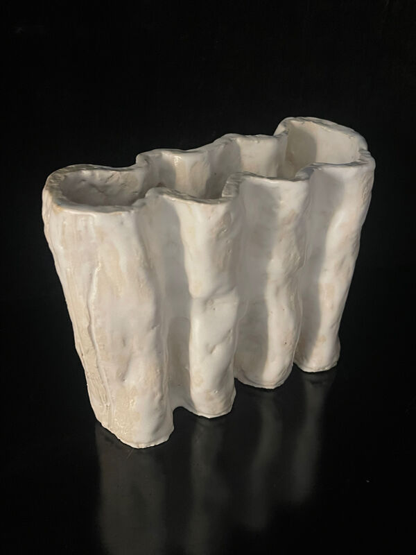 Céramique brutaliste Vallauris Olisch