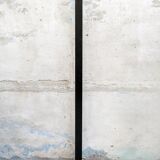 Rare lampadaire en métal laqué et plastique. Designer Emilio Ambasz Producteur Stilnovo