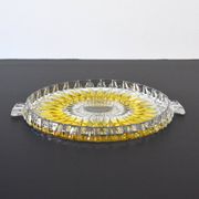 Plat à tarte de Walther Glass vintage 1960