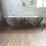 Maternal folding camp bed