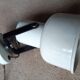 Lamp spot lamp all metal, vintage 60s
