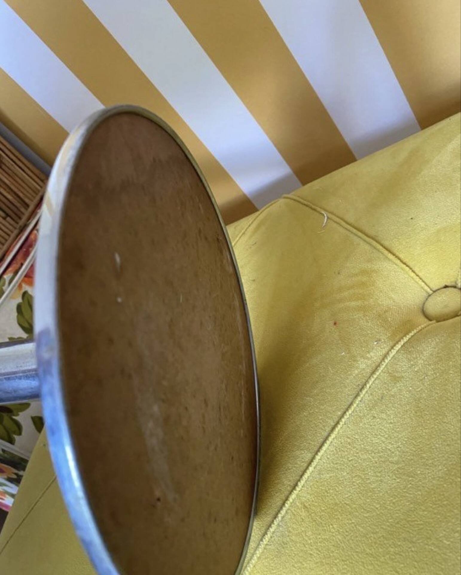 Ancien cendrier sur pied Art déco