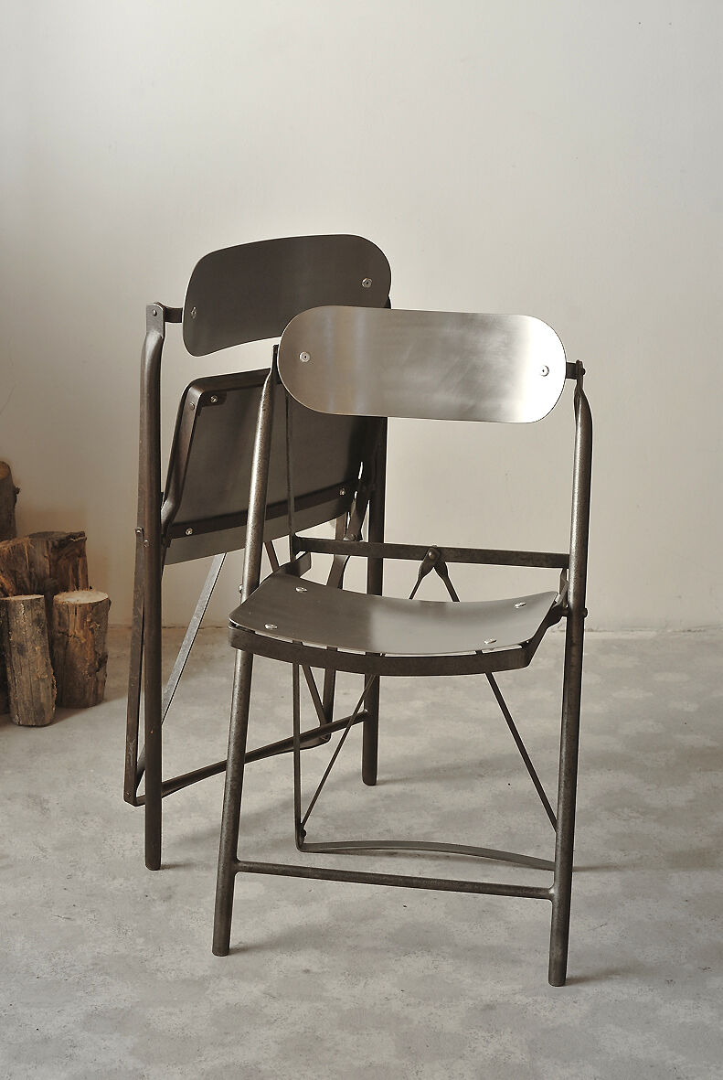 Folding Bienaise Chair, 1st model of the Nelson brothers 1920