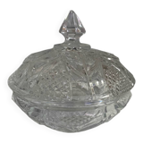 Crystal sugar bowl