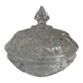 Crystal sugar bowl