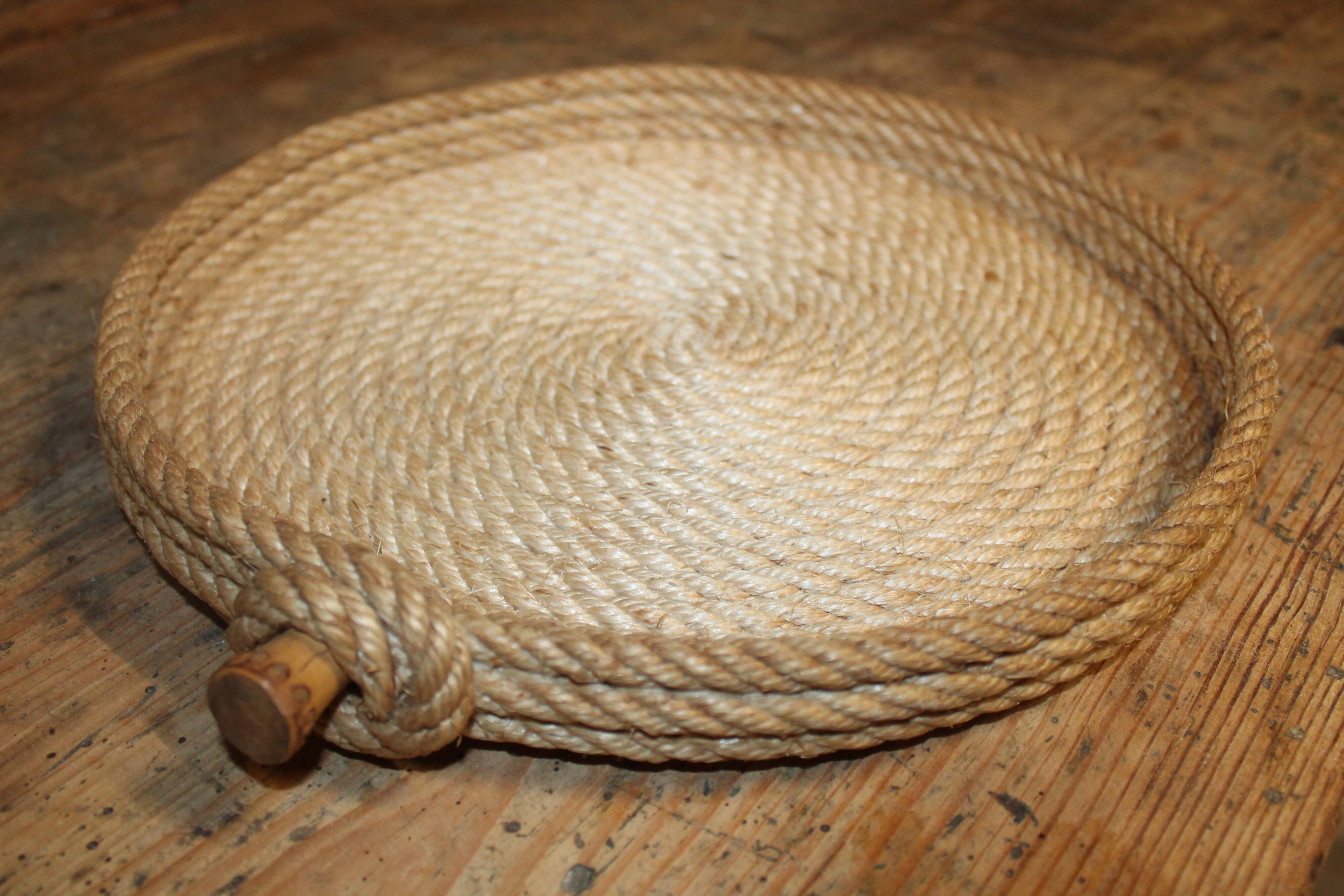 Rope tray