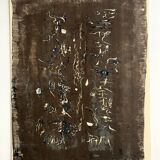 Original lithograph by zao wou-ki, untitled, 1957 (agerup 113)
