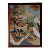 Harvest embroidery - 49 × 37.5 cm