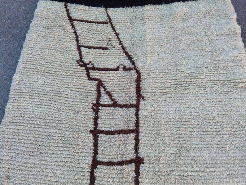 Moroccan Azilal handmade rug