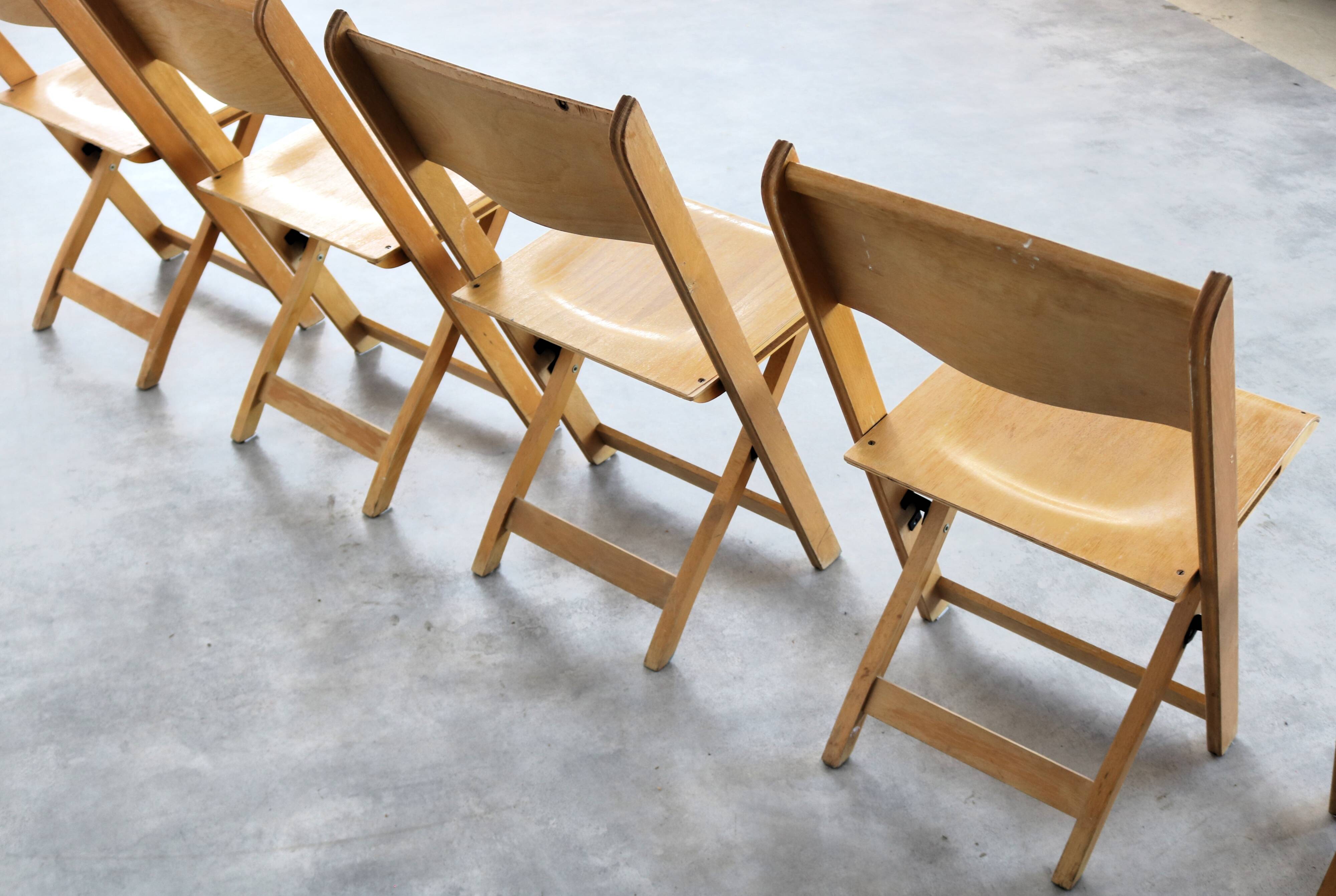 vintage folding chairs | chairs | 1960s | Swedish