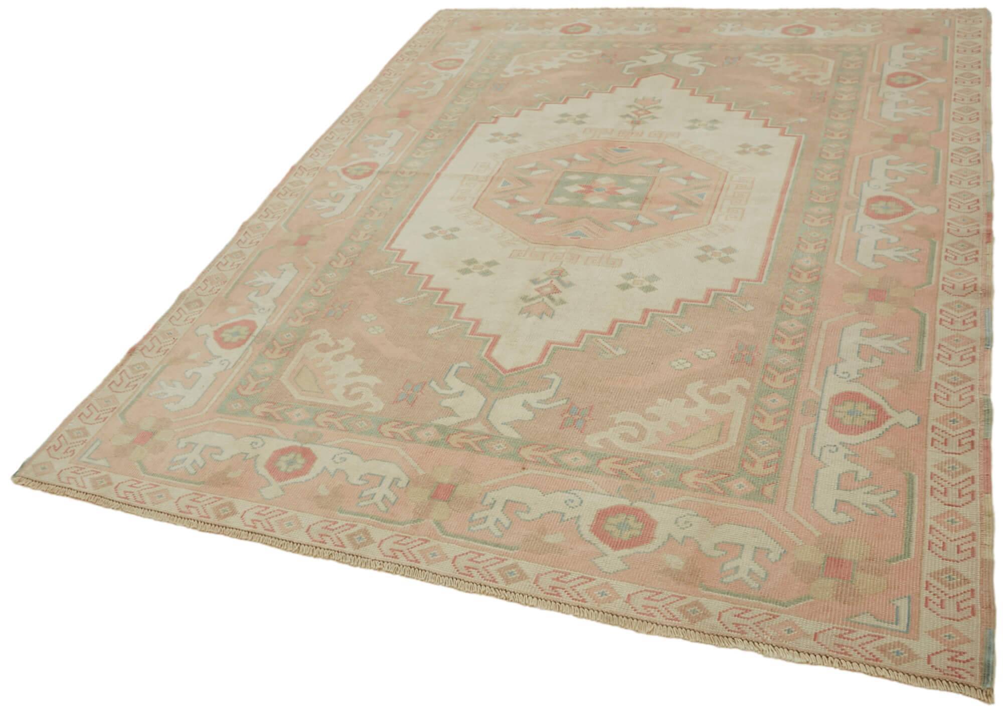 Turkish Vintage Anatolian Rug 184 cm x 247 cm