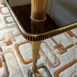 Table à roulettes vintage