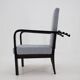 1940s Restored Beech Adjustable Armchair ,Czechoslovakia