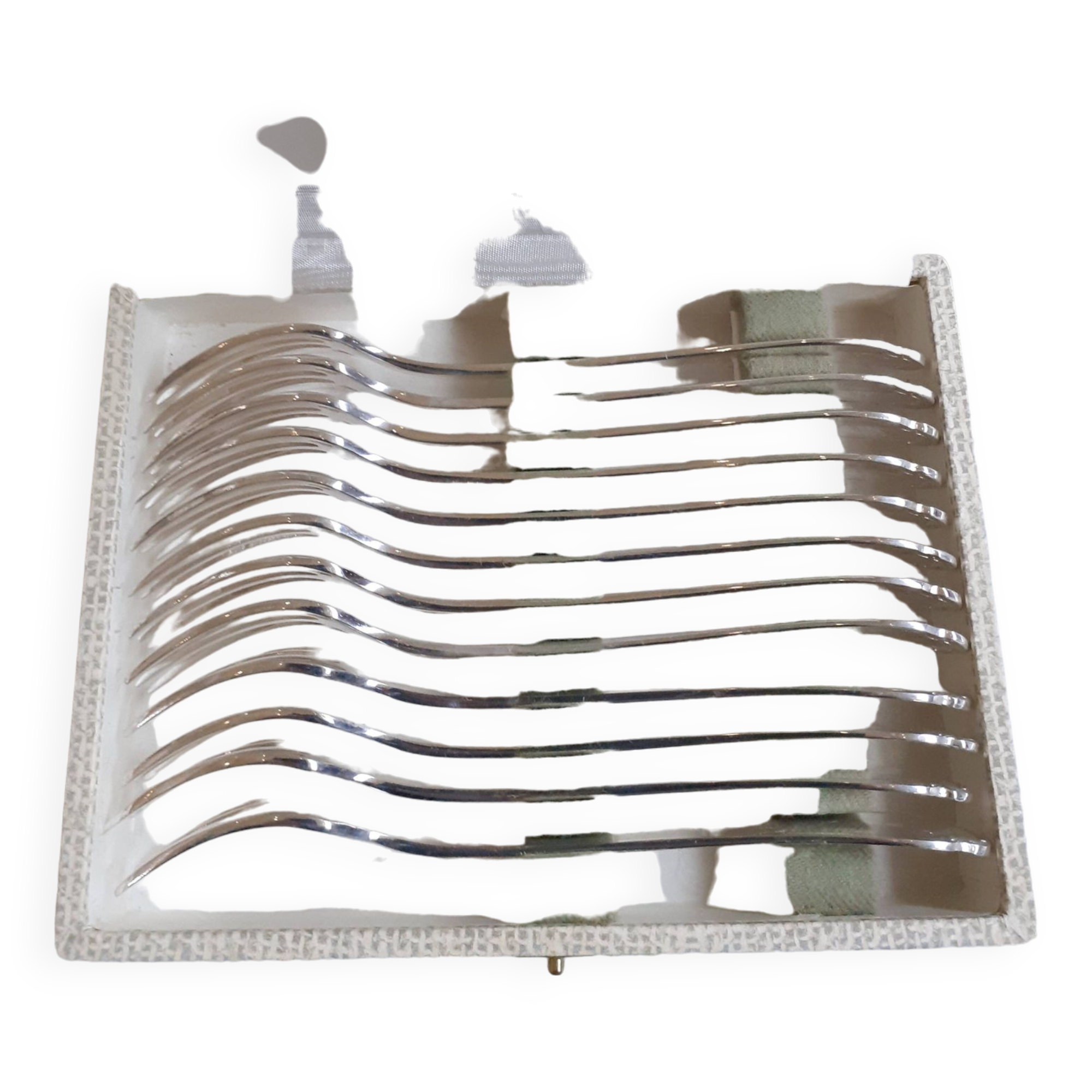 “Christofle” dessert forks