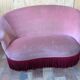 Velvet sofa
