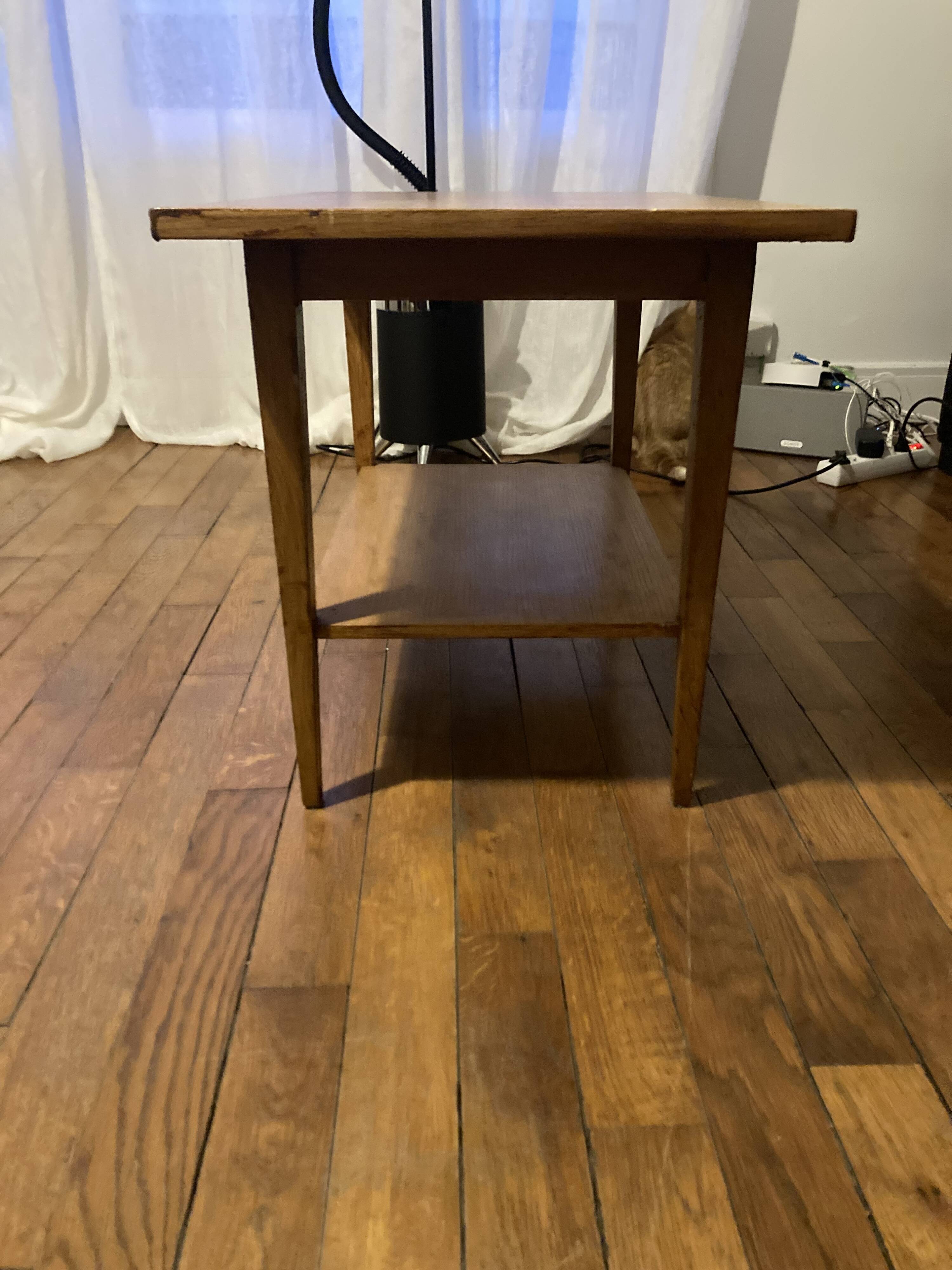 50s/60s wooden coffee table