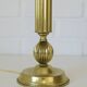 Vintage Brass Table Lamp Base / Hollywood Regency Lamp / Neoclassical Light