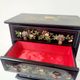 Lacquered jewelry box in chest shape with 4 drawers made in Shanghai