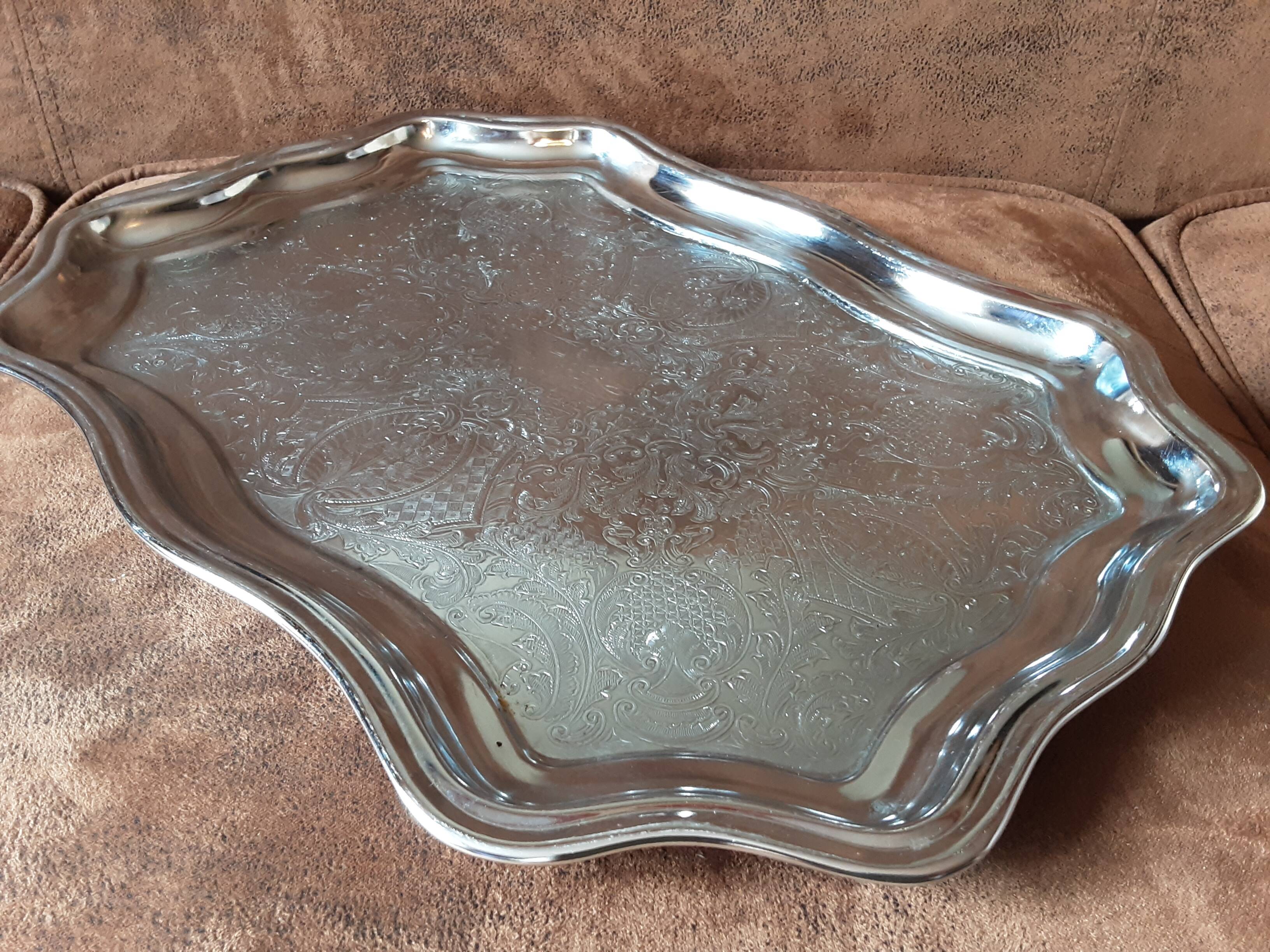 Vintage metal tray