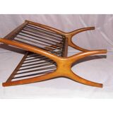 Scandinavian vintage design magazine holder