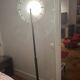Rare designer dial lamp in cast steel