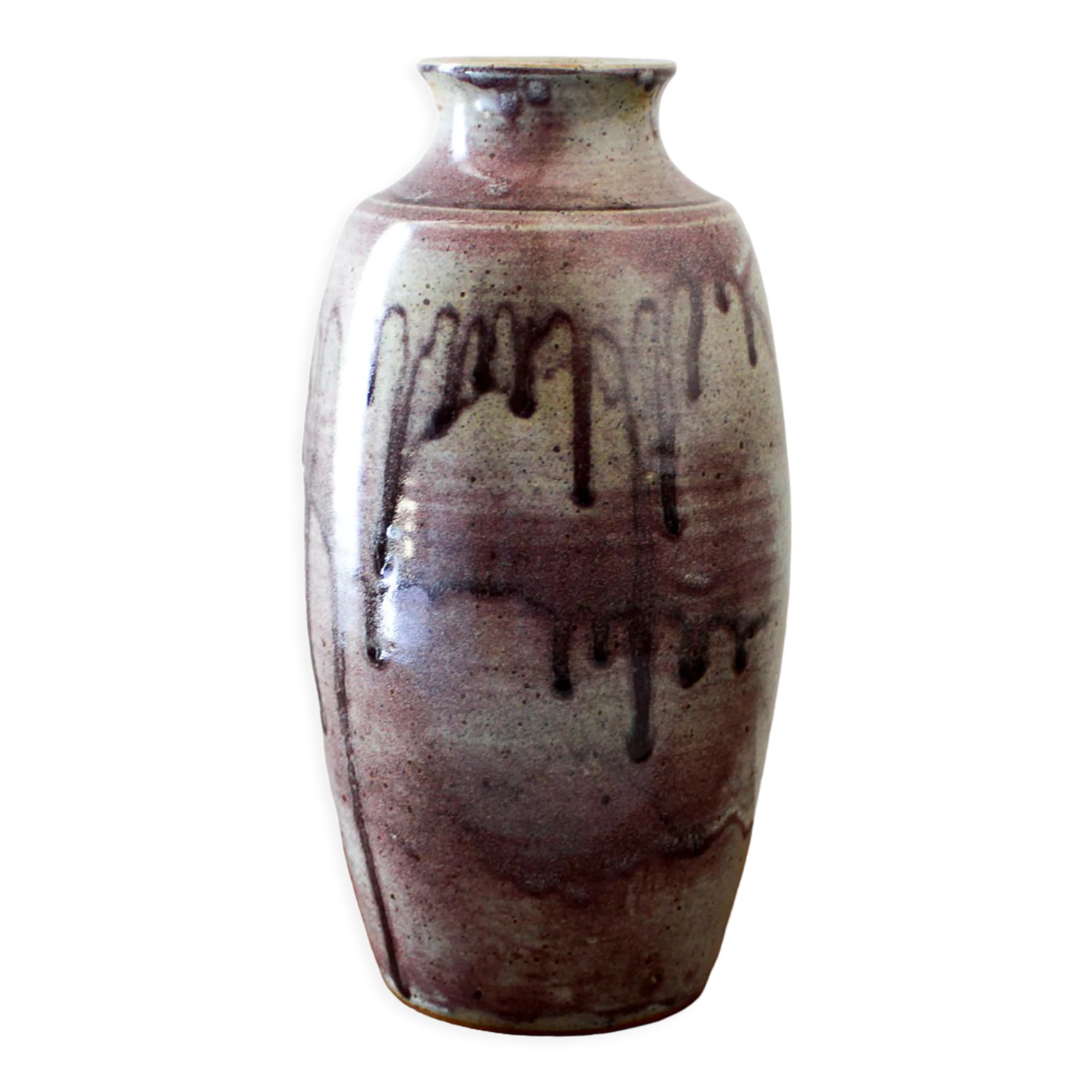 Vase en grès émaillé Roger Jacques Grès du Puisaye