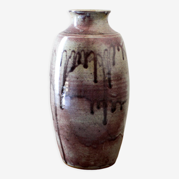 Glazed stoneware vase Roger Jacques Grès du Puisaye