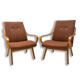 Pair of midcentury armchairs by jaroslav šmídek for jitona, 1960´s